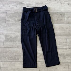 Vince Women’s Navy Belted Pants